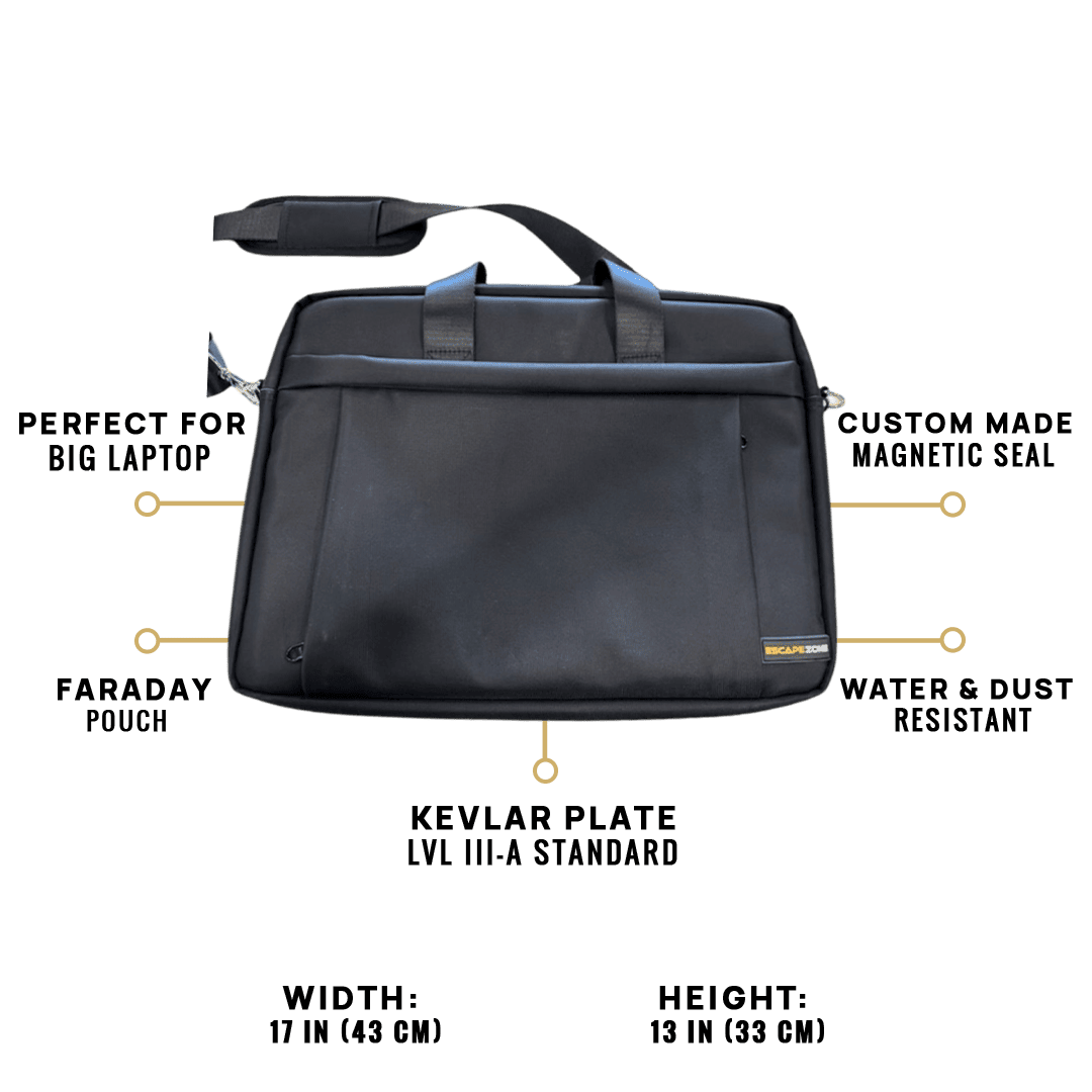 EscapeZone™ Premium Laptop Faraday Bag