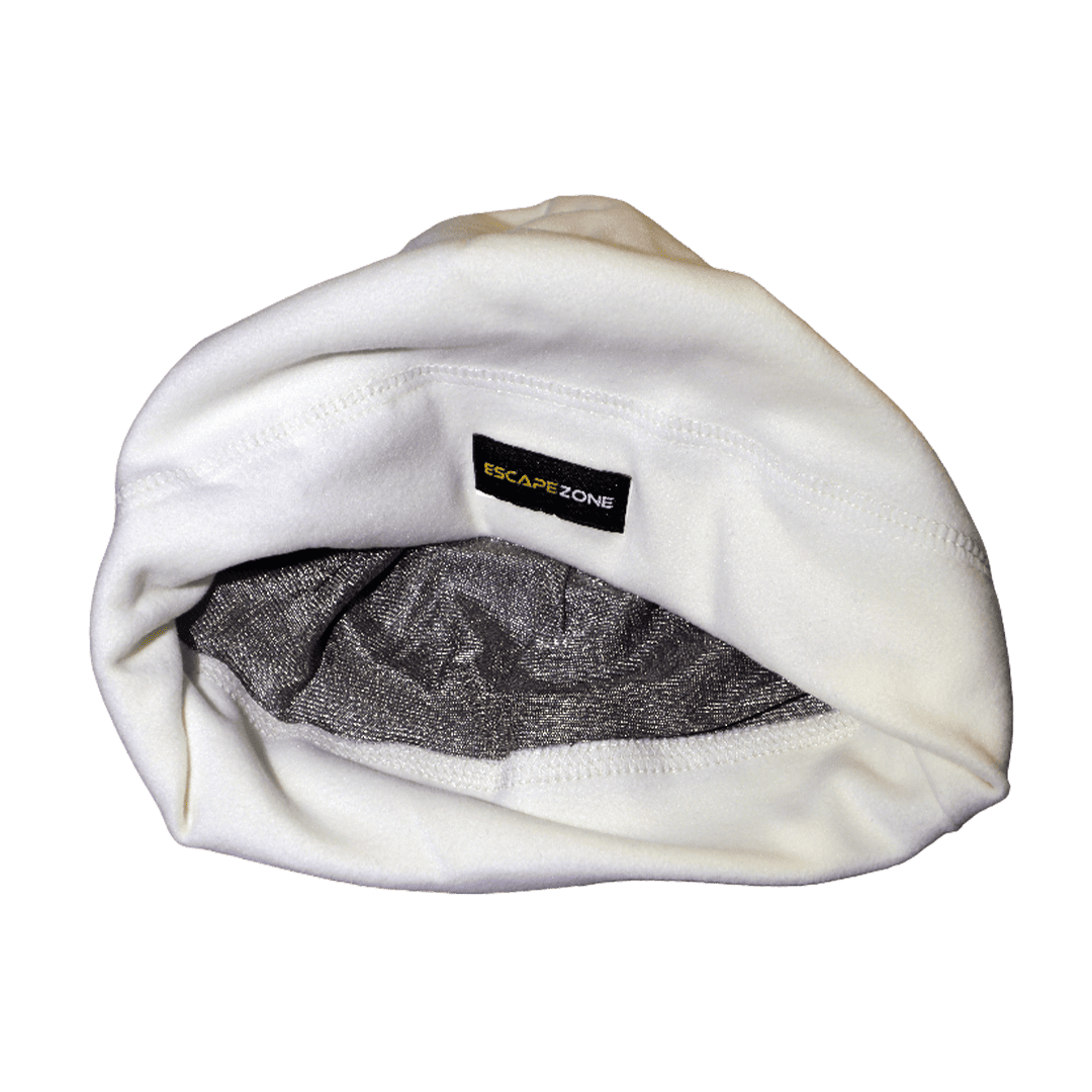 EMF Blocking Beanie for Kids - White