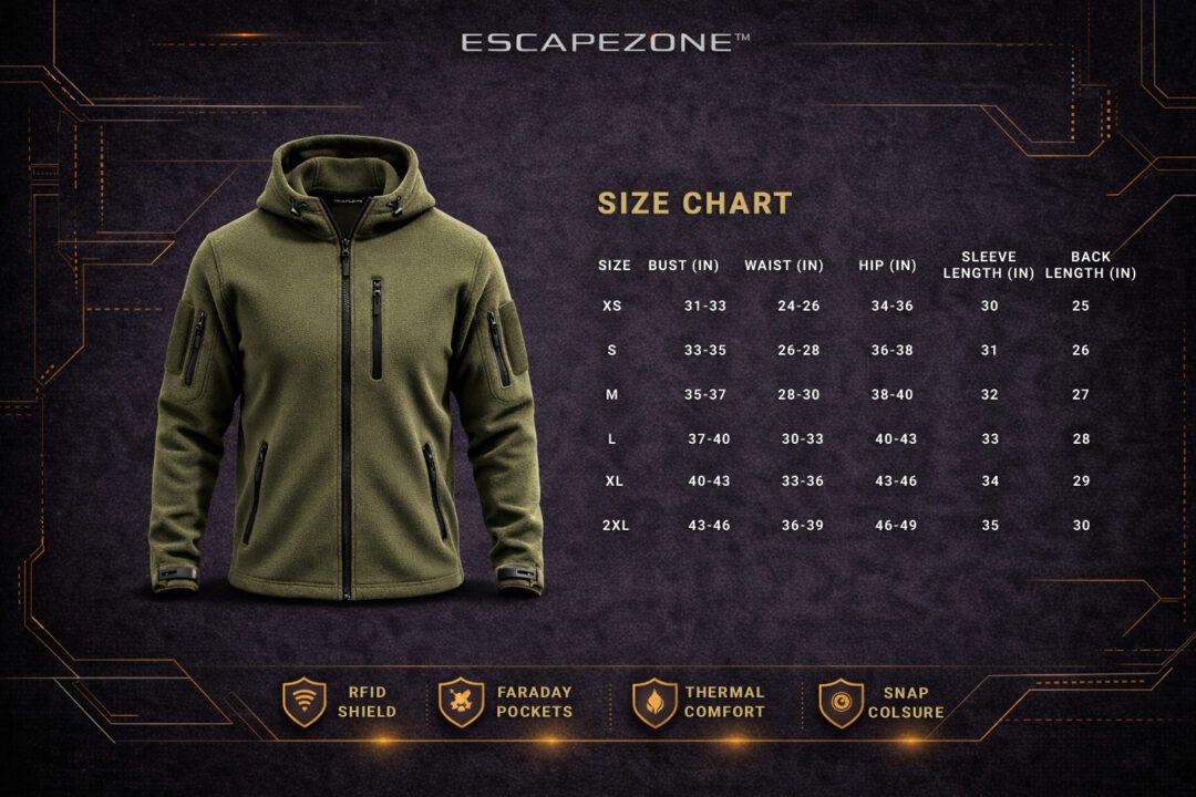 EscapeZone Male Tactical Jacket
