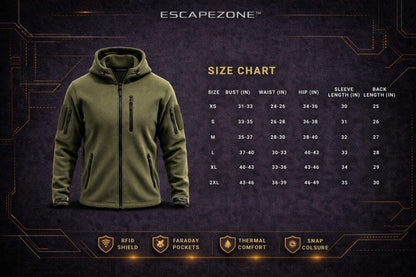EscapeZone Male Tactical Jacket