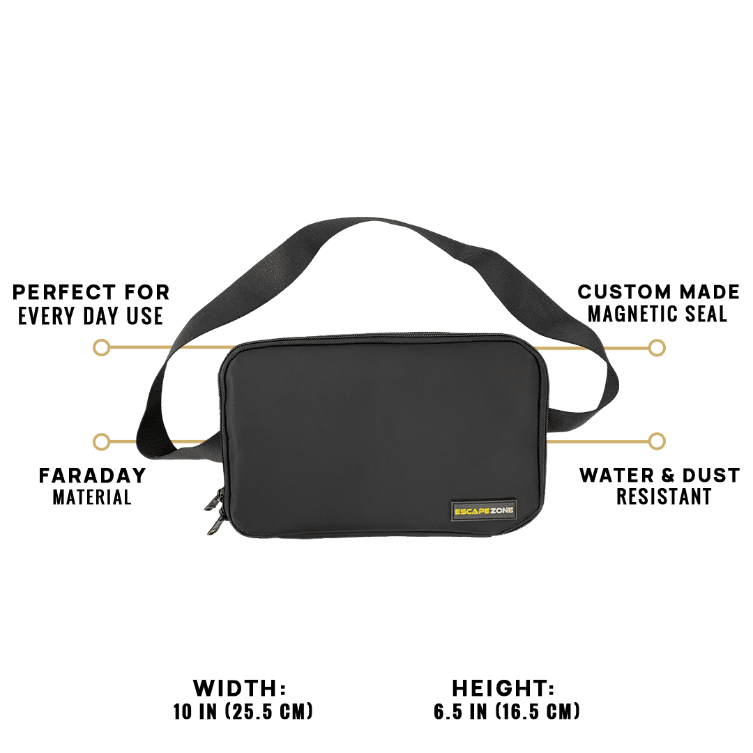 EscapeZone™ Cross Body Faraday Bag