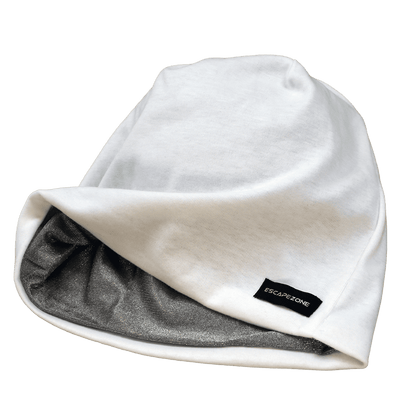 EMF Blocking Beanie - White