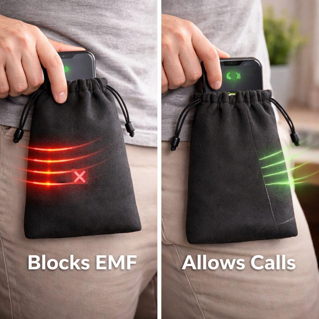 EMF Phone Pocket Bag