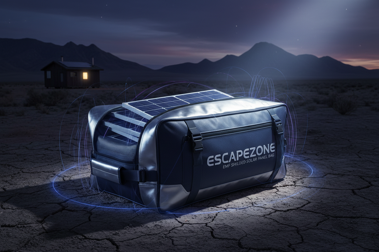 Heavy-Duty Faraday Bag for Solar Panels