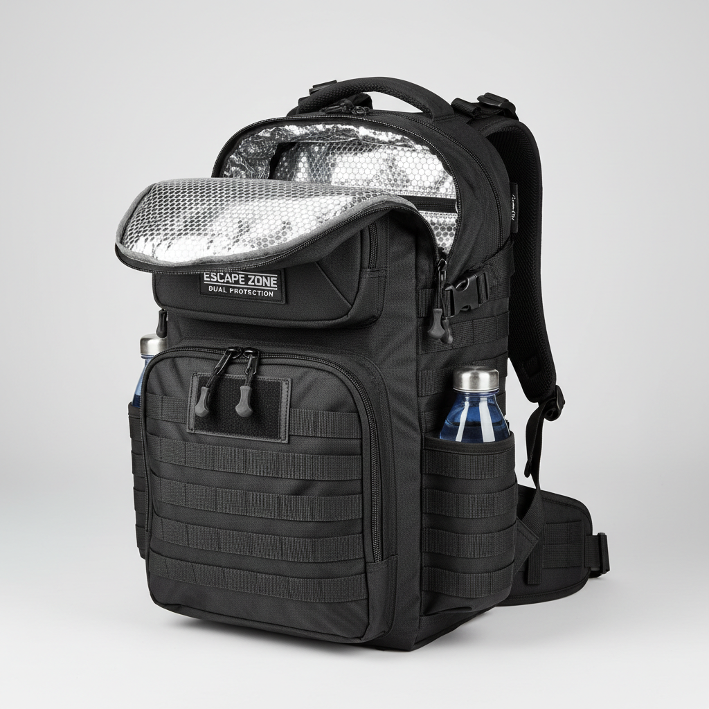EscapeZone™ Shield - Faraday Ballistic Backpack