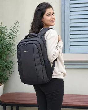 Customer photo with EscapeZone backpack