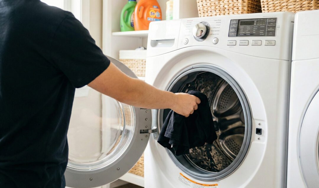 Washing the Faraday Shirt on a gentle cold cycle